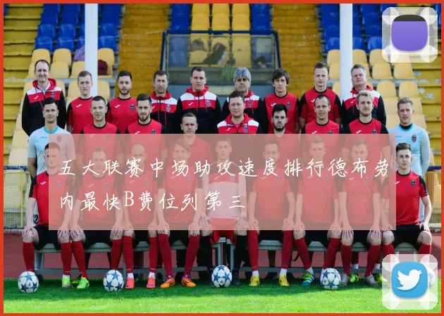 五大联赛中场助攻速度排行德布劳内最快B费位列第三