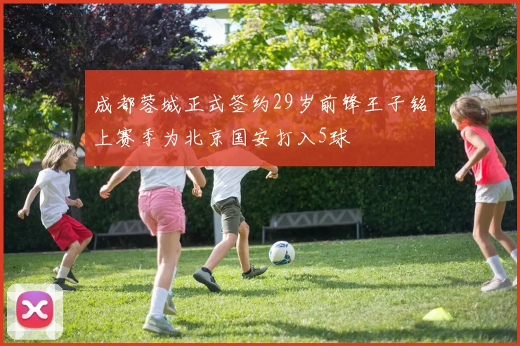 成都蓉城正式签约29岁前锋王子铭上赛季为北京国安打入5球